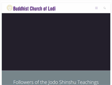 Tablet Screenshot of lodibuddhist.org